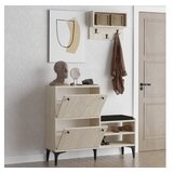 Hanah home cipelarnik sa čivilukom bred travertine | ePonuda.com