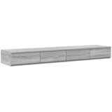 Krevet s ladicama Siva Sonoma 135 cm Konstruirano drvo | shoptok.hr