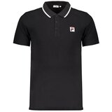 Fila Muška Crna Polo Majica Kratkih Rukava | shoptok.hr