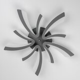 Brilagi plafonska svetiljka twist LED/55W/230V 3000-6500K antracit + daljinski upravljač | Eponuda.com