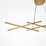 MAYTONI MOD244PL-L50BSK - LED luster na sajli HALO LED/40W/230V, zlatna | Eponuda.com