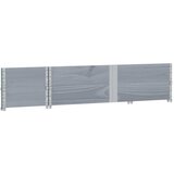  Okviri za palete 2 kom sivi 150x50 cm od masivne borovine | shoptok.hr