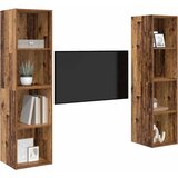  Set TV komoda 2 pcs Smeđa 37 x 37 x 142,5 cm Konstruirano drvo | shoptok.hr