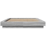  Okvir za krevet boja hrasta 120 x 200 cm od konstruiranog drva | shoptok.hr