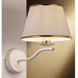 Jupiter 2086 - zidna lampa samba 1xE27/15W/230V bela/zlatna | Eponuda.com
