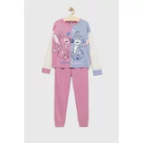 United Colors Of Benetton Dječja pidžama x Disney boja: ružičasta, s uzorkom