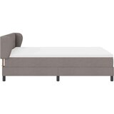 Box spring krevet Sivo-smeđa 160 x 200 cm tkanina | shoptok.hr