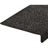  Preproge za stopnice 5 kosov črne 65x21x4 cm, (20753581) | Shoptok.si
