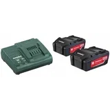2 x Li-Power baterija 18 V / 4.0 Ah + punjač ASC 55 685050000