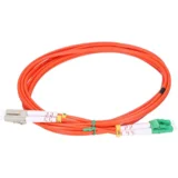 LC/UPC-LC/APC Multi Mode, OM, Duplex, 3mm, 2m