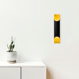 Hanah home zidna lampa E27 socket, crna Cene