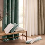 Douceur d intérieur Zelena zaščita za vrata proti prepihu 10x80 cm Flanela – | Shoptok.si