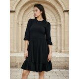 Sinsay Haljina s naborima i volanom | shoptok.hr