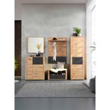 XORA omara za čevlje antracit, barve hrasta | Shoptok.si