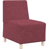  Modularna sofa bez naslona za ruke, vino crvena, 55 cm, tkanina | shoptok.hr