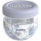 Quokka, Posoda za hrano Zen Design 770ml s protizdrsnim pokrovom, Siva, (5000071461)
