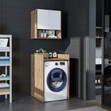 Hanah home set kupatilskog nameštaja 2812, atlantski bor / beli Cene