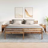  Noćni ormarići 2 kom s ladicama staro drvo 40x34x50 cm | shoptok.hr