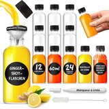 VOLILA 12x 60 ml stekleničke za napitke s pokrovom Cene