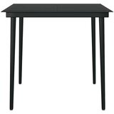  Vrtna garnitura - 5-dijelni vrtni blagovaonski set s jastucima poliratan i staklo | shoptok.hr