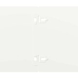 vidaXL Rubovi za travnjak 50 kom Bijeli 15x103 cm Hladno valjani čelik | shoptok.hr