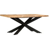  Jedilna miza 180x90x76 cm trden mangov les | Shoptok.si