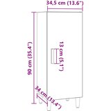  Kreveta Staro drvo 34,5 x 34 x 90 cm Konstruirano drvo | shoptok.hr