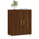  Komoda boja smeđeg hrasta 69 5x34x90 cm od konstruiranog drva | shoptok.hr