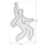 WALLXPERT dekorativna plastična led rasveta elvis presley white | ePonuda.com