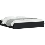  Okvir za krevet s ladicama crni 180x200 cm konstruirano drvo | shoptok.hr
