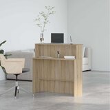 Recepcijski stol Sonoma hrast 100x50x103,5 cm Konstruirano drvo | shoptok.hr