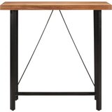 Barski stol 110 x 55 x 107 cm masivno drvo bagrema i željezo | shoptok.hr
