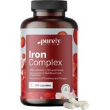 Iron Complex - željezo s vitaminom C i B12 - 180 kaps. Cijene