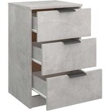vidaXL Nočna omarica betonsko siva 40x36x65 cm | Shoptok.si
