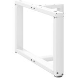  Noge za klub stolić T-oblika 2 kom Bijele 60x25x(42-43) cm Čelik | shoptok.hr