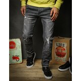 DStreet Spodnie jeansowe męskie szare | shoptok.hr