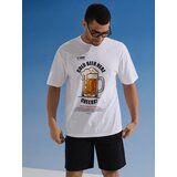 Sinsay Pamučna majica s printom piva | shoptok.hr