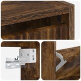  Ormar za cipele na zidu ARNHEM 71 x 17 x 43 cm Dimljeni hrast - Dimljeni hrast | shoptok.hr