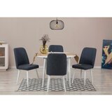 Woody Fashion Set Trpezarijski sto i 4 trpezarijske stolice Vina 1048, Teget Cijene