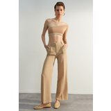 Trendyol Pants - Beige - Straight | Shoptok.si