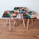 Hanah home 3Shp209 - multicolor multicolor nesting table (3 pieces) | ePonuda.com