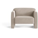 Micadoni Bež baršunasti fotelja Abby – | shoptok.hr