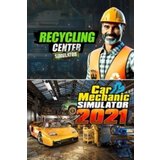 Xbox One / Xbox 360 / Xbox Live recycling center simulator & car mechanic simulator 2021 xbox live key europe | Eponuda.com