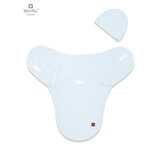 MimiNu dekica/swadler za spavanje sa kapicom Soft blue | shoptok.hr