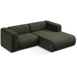 Makamii Zelena kotna sedežna garnitura (desni kot/z ležalnikom) Ekahi – | Shoptok.si