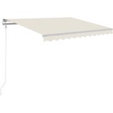  Automatska tenda sa senzorom za vjetar LED 300x250 cm krem | shoptok.hr