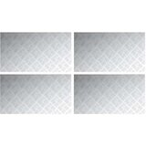  Aluminijske protuklizne ploče 4 kom 90x50 cm | shoptok.hr