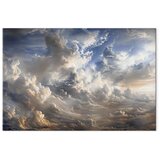  Slika - Golden Reflections on Clouds Foretelling Dusk 120x80 | shoptok.hr