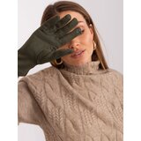 Wool Fashion Italia Gloves-AT-RK-239507.61P-khaki | Shoptok.si