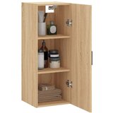 vidaXL Stenska omarica sonoma hrast 34,5x34x90 cm | Shoptok.si